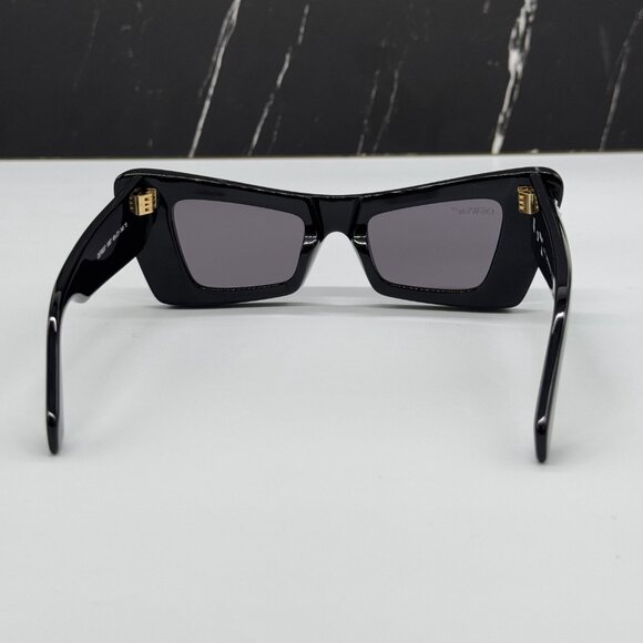 NEW OFF-WHITE SUNGLASSES, BLACK CAT EYE WOMEN EYEWEAR OFF-WHITE ACCRA 007 BLACK main image 8